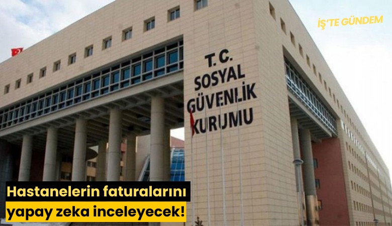 Hastanelerin faturalarını yapay zeka inceleyecek!