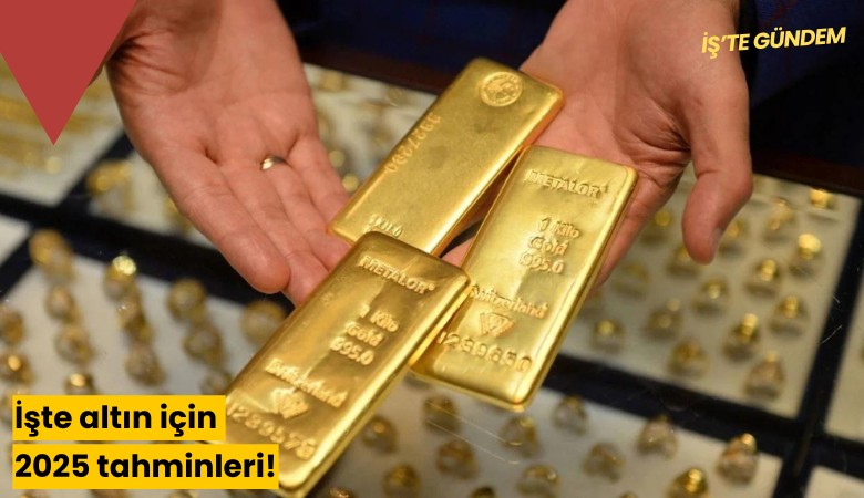İşte altın için 2025 tahminleri!