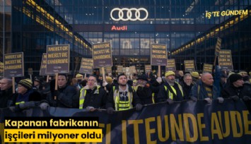 Kapanan fabrikanın işçileri milyoner oldu