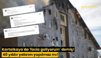 Kartalkaya'da 'facia geliyorum' demiş: 40 yıldır yatırım yapılmaz mı!