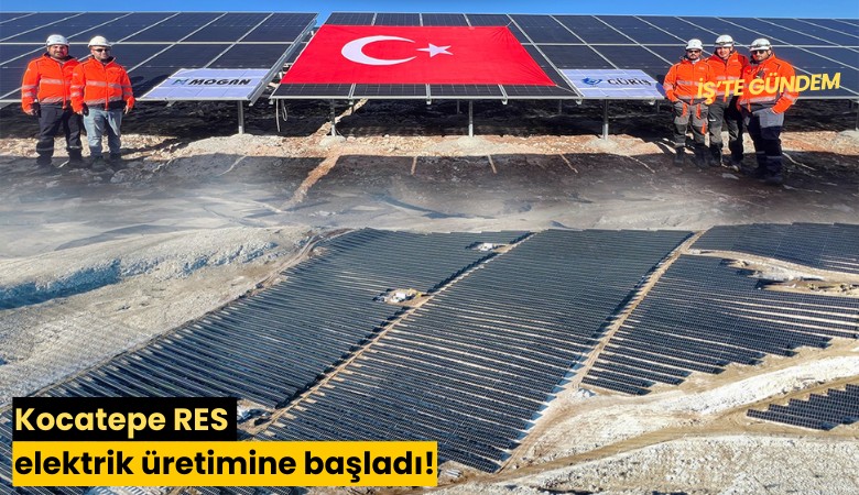 Kocatepe RES elektrik üretimine başladı!
