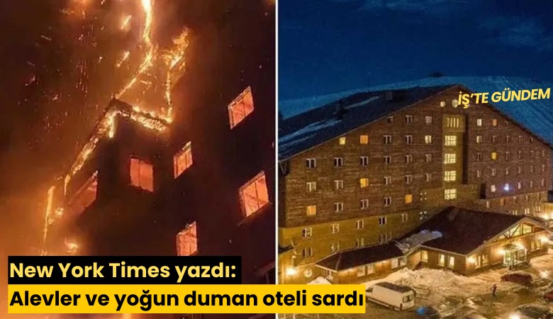 New York Times yazdı: Alevler ve yoğun duman oteli sardı