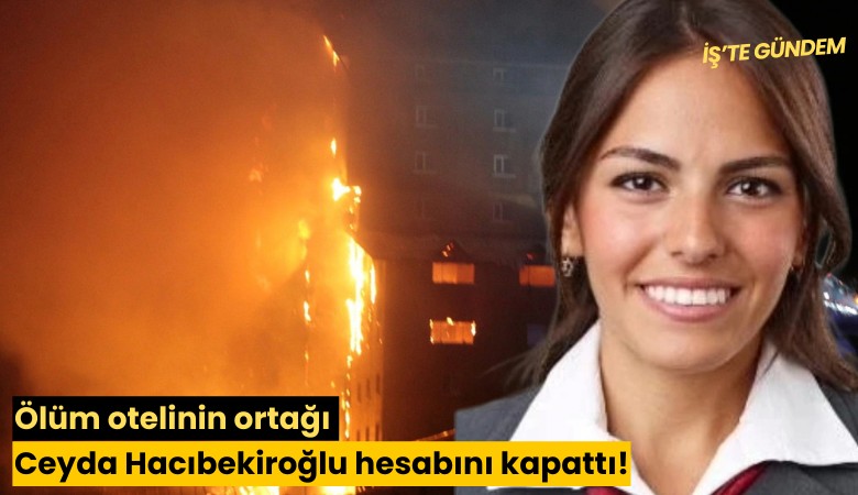 Ölüm otelinin ortağı Ceyda Hacıbekiroğlu hesabını kapattı!