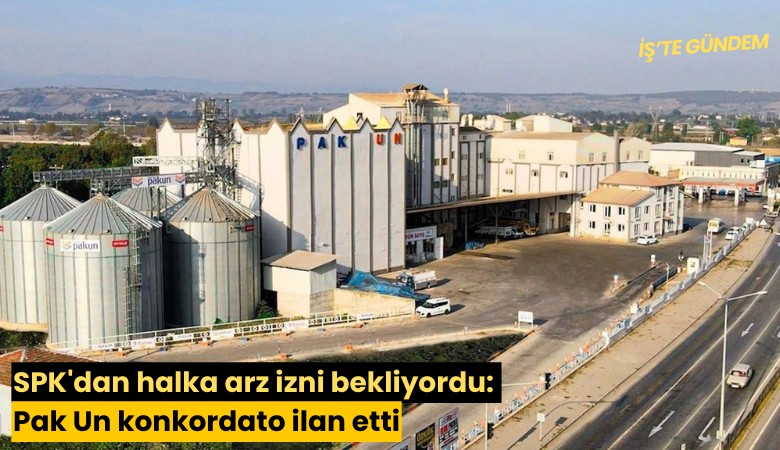 SPK'dan halka arz izni bekliyordu: Pak Un konkordato ilan etti