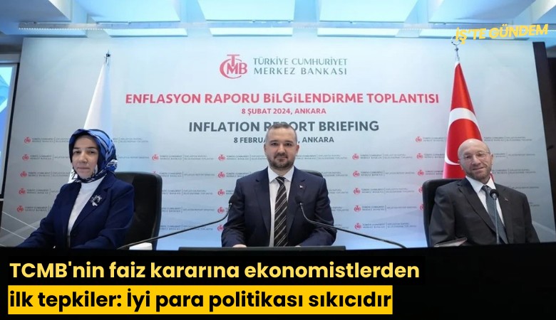 TCMB'nin faiz kararına ekonomistlerden ilk tepkiler: İyi para politikası sıkıcıdır
