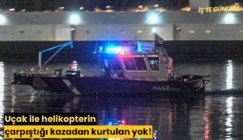 Uçak ile helikopterin çarpıştığı kazadan kurtulan yok!