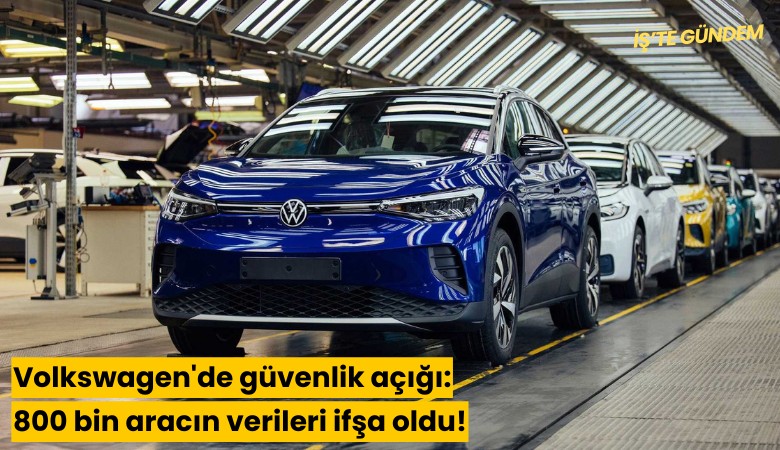 Volkswagen'de güvenlik açığı: 800 bin aracın verileri ifşa oldu!