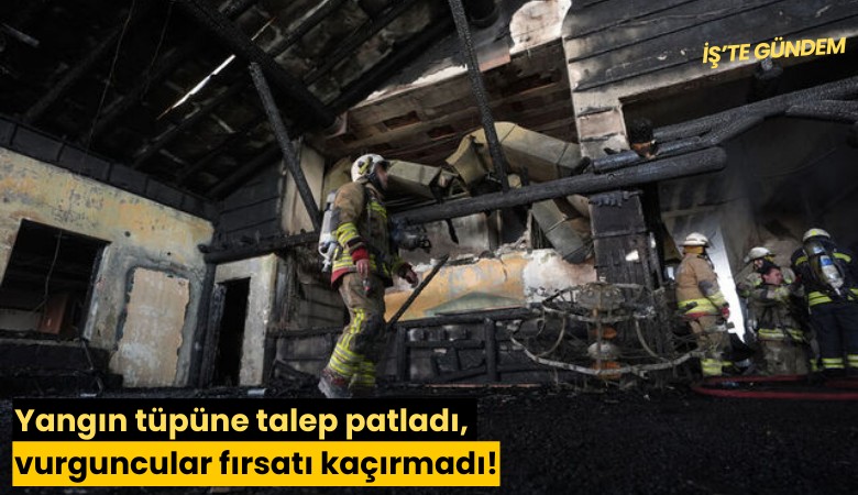 Yangın tüpüne talep patladı, vurguncular fırsatı kaçırmadı!