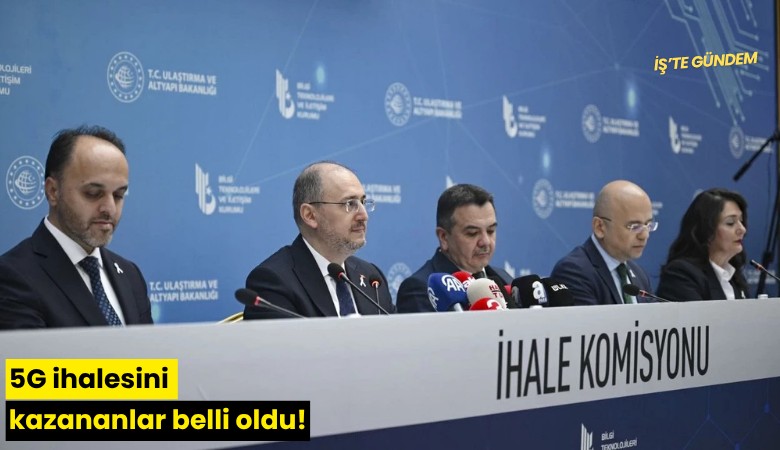 5G ihalesinde Hazine kazandı: 3.5 milyar dolar