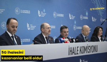 5G ihalesinde Hazine kazandı: 3.5 milyar dolar
