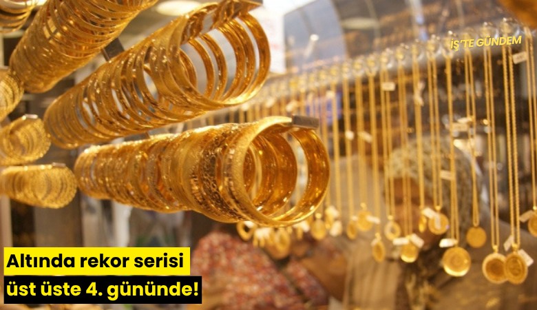 Altında rekor serisi üst üste 4. gününde!