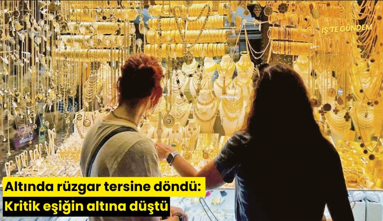 Altında rüzgar tersine döndü: Kritik eşiğin altına düştü