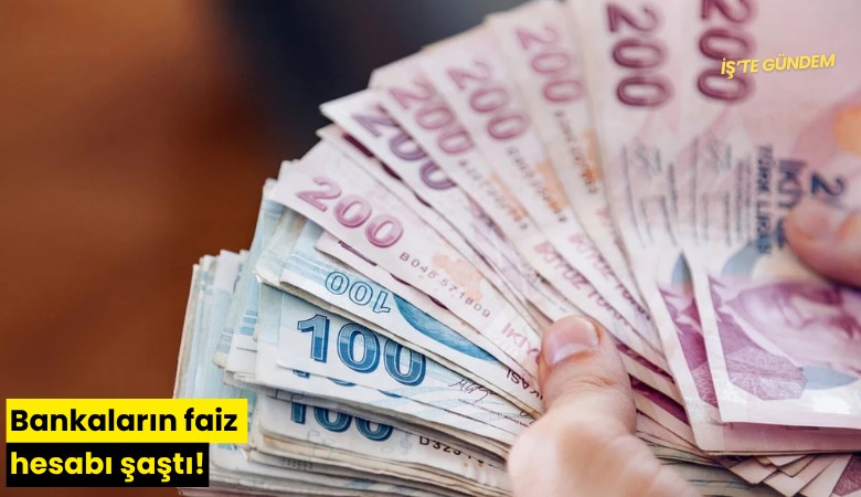 Bankaların faiz hesabı şaştı!