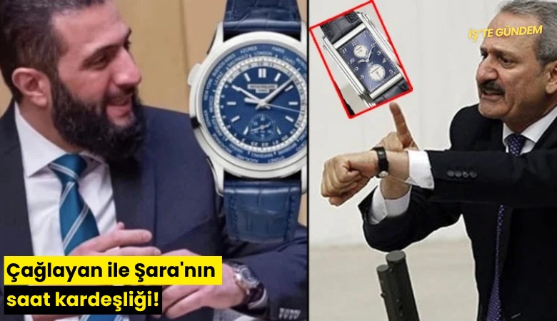 Çağlayan ile Şara'nın saat kardeşliği!