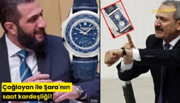 Çağlayan ile Şara'nın saat kardeşliği!