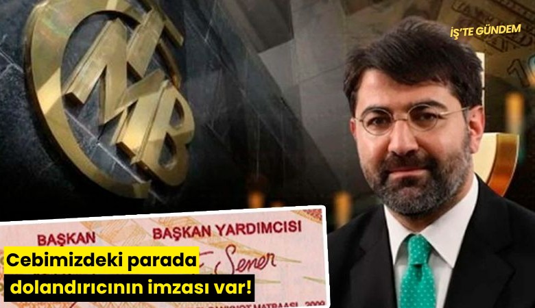 Cebimizdeki parada dolandırıcının imzası var!