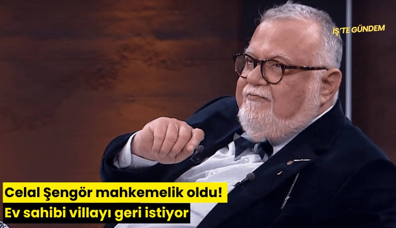 Celal Şengör mahkemelik oldu! Ev sahibi villayı geri istiyor