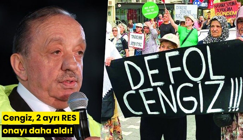 Cengiz, 2 ayrı RES onayı daha aldı!