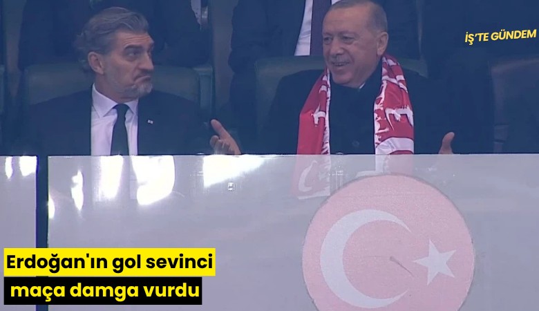 Erdoğan'ın gol sevinci maça damga vurdu