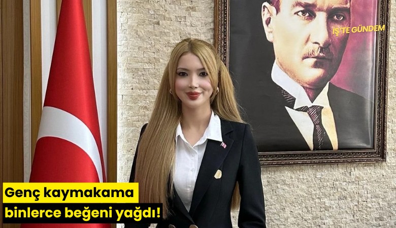 Genç kaymakama binlerce beğeni yağdı!