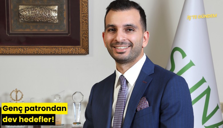 Genç patrondan dev hedefler!