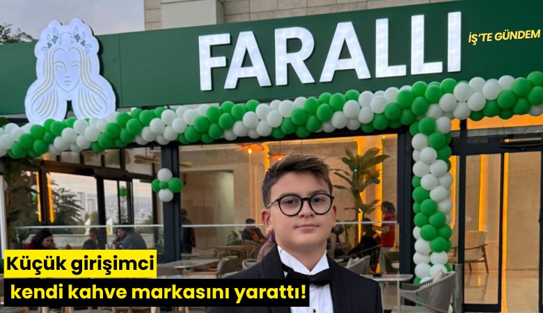 Küçük girişimci kendi kahve markasını yarattı!