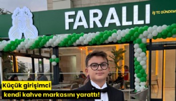 Küçük girişimci kendi kahve markasını yarattı!