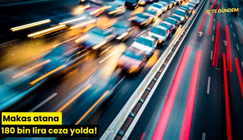 Makas atana 180 bin lira ceza yolda!