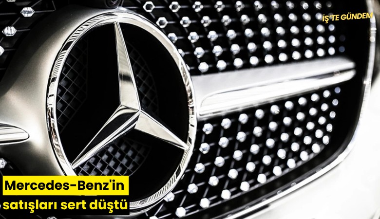 Mercedes-Benz'in satışları sert düştü