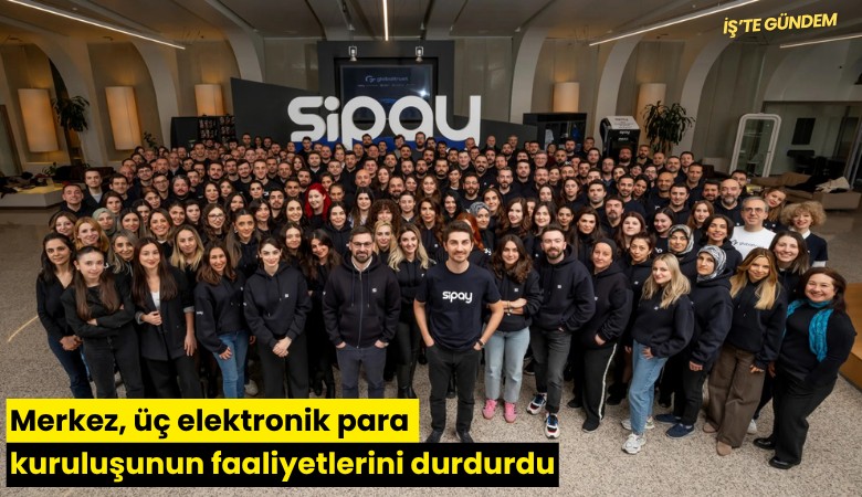 Merkez, üç elektronik para kuruluşunun faaliyetlerini durdurdu