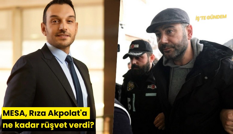 MESA, Rıza Akpolat'a ne kadar rüşvet verdi?