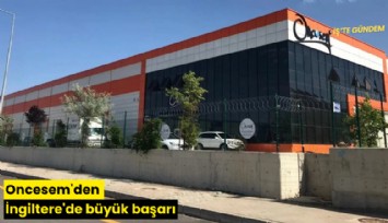 Oncesem'den İngiltere'de büyük başarı