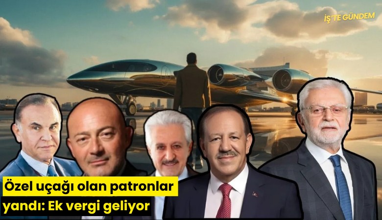 Özel uçağı olan patronlar yandı: Ek vergi geliyor
