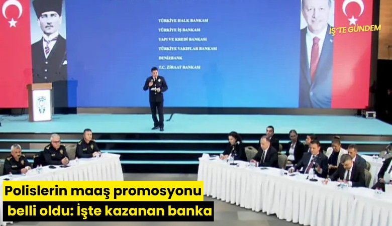 Polislerin maaş promosyonu belli oldu: İşte kazanan banka