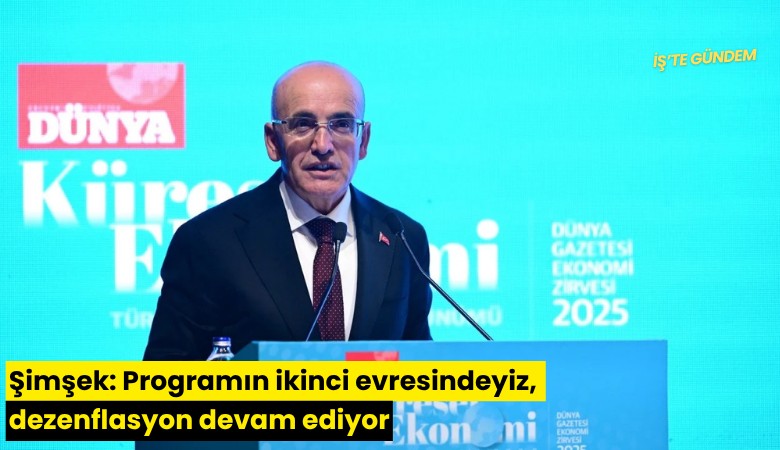 Şimşek: Programın ikinci evresindeyiz, dezenflasyon devam ediyor