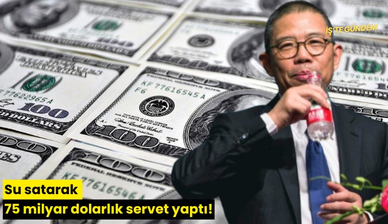 Su satarak 75 milyar dolarlık servet yaptı!