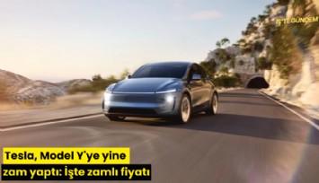 Tesla, Model Y'ye yine zam yaptı: İşte zamlı fiyatı