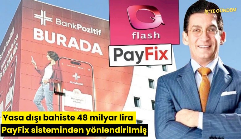 Yasa dışı bahiste 48 milyar lira PayFix sisteminden yönlendirilmiş