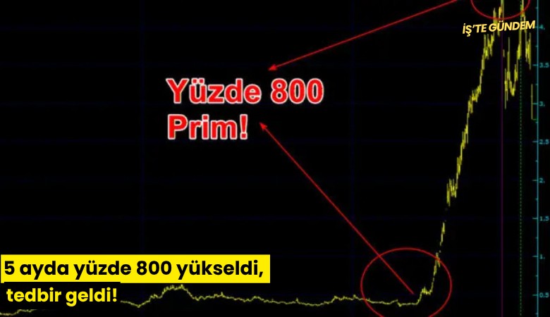 5 ayda yüzde 800 yükseldi, tedbir geldi!