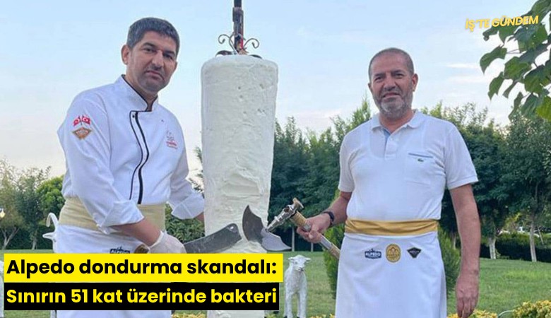 Alpedo dondurma skandalı: Sınırın 51 kat üzerinde bakteri