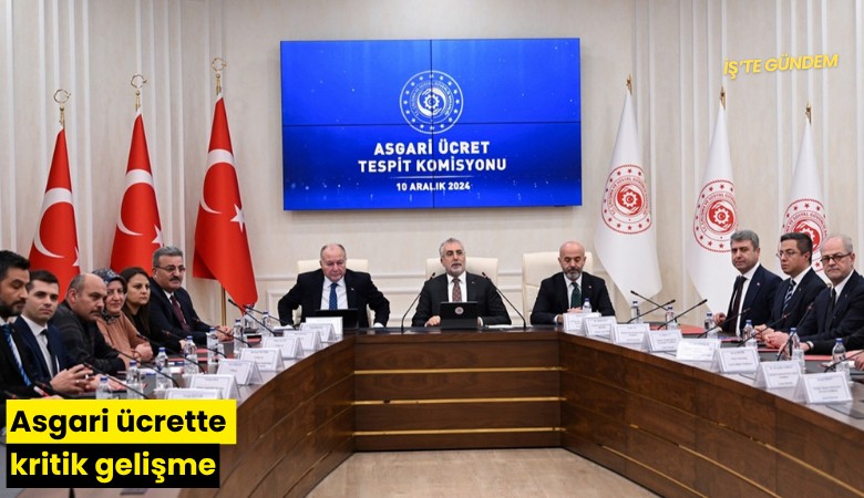 Asgari ücrette kritik gelişme