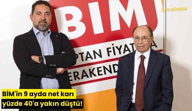 BİM'in 9 ayda net karı yüzde 40'a yakın düştü!