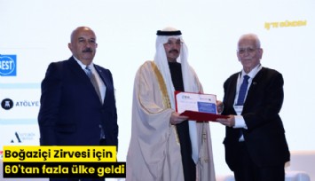 Boğaziçi Zirvesi için 60'tan fazla ülke geldi