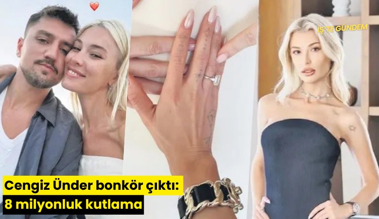 Cengiz Ünder bonkör çıktı: 8 milyonluk kutlama