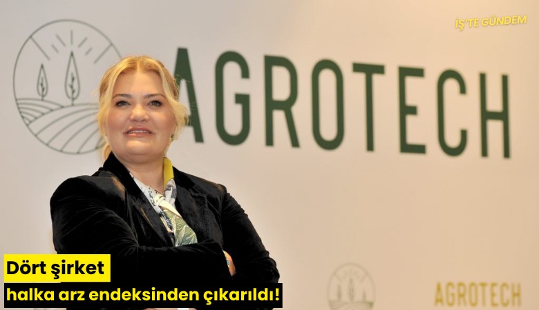 Dört şirket halka arz endeksinden çıkarıldı!