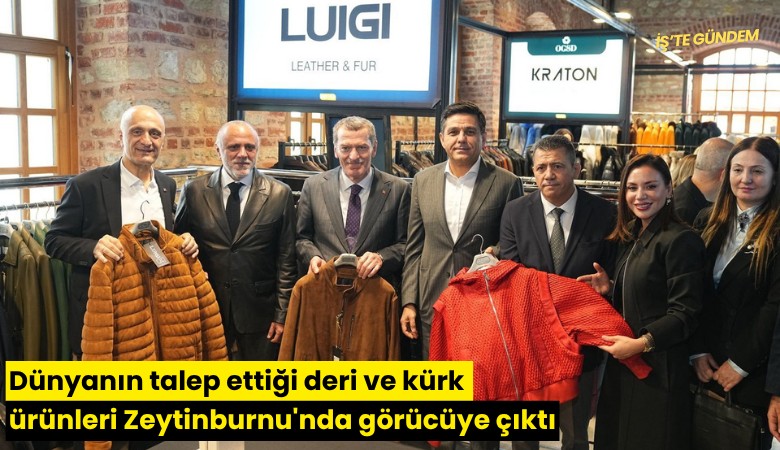 Dünyanın talep ettiği deri ve kürk ürünleri Zeytinburnu'nda görücüye çıktı