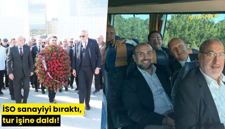 İSO sanayiyi bıraktı, tur işine daldı!