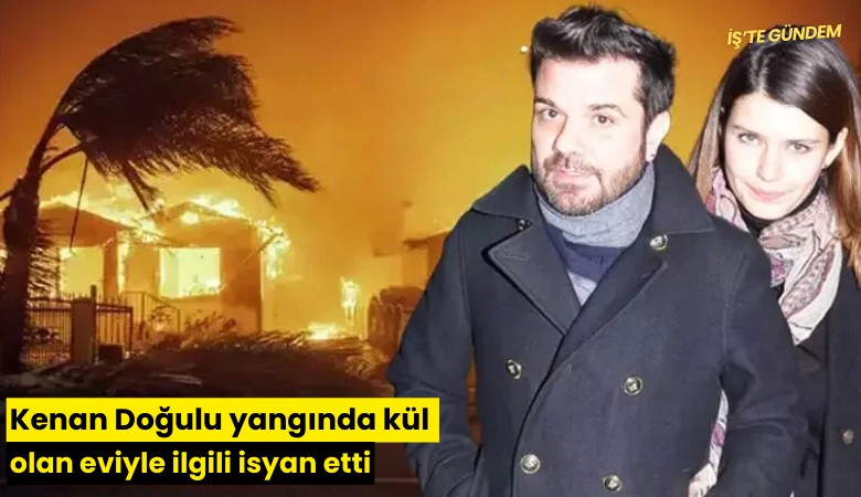 Kenan Doğulu yangında kül olan eviyle ilgili isyan etti
