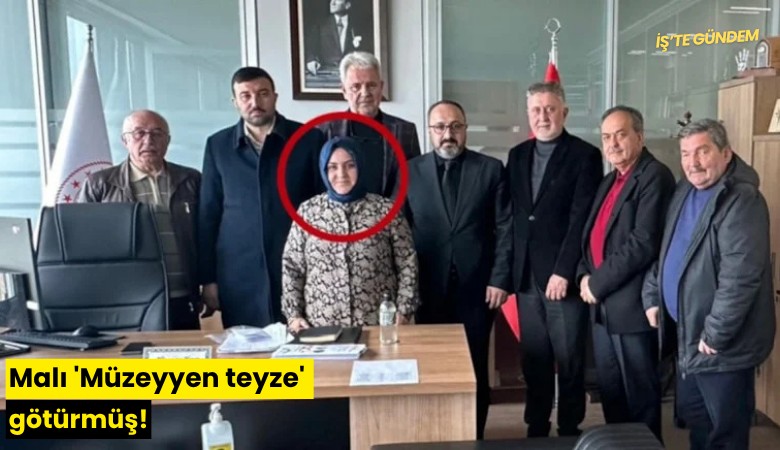 Malı 'Müzeyyen teyze' götürmüş!