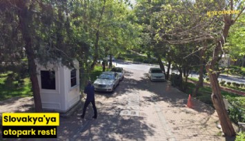 Slovakya'ya otopark resti